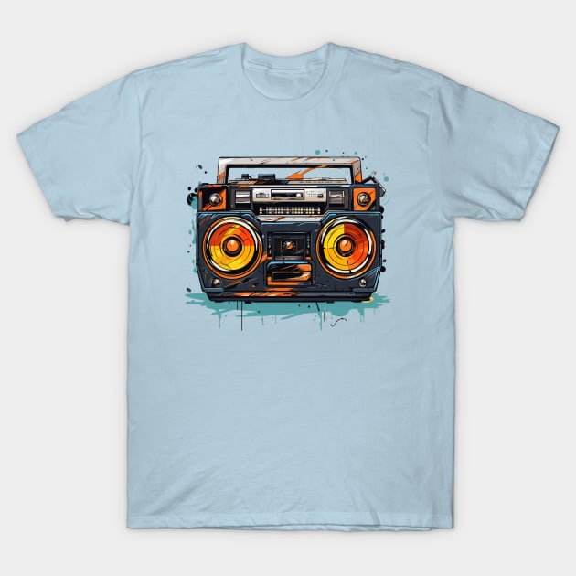 Big Bada Boombox T-Shirt by apsi